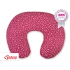 Extra Hoes voor Voedingskussen - Barnabas Bear Bordeaux Wit-wijnrood