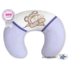 Extra Hoes voor Voedingskussen - Barnabas Bear Purper Teddy Bear Branaba
