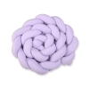 Gevlochten Bedomrander Ledikant XXL Knoop Purper
