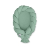 Gevlochten Bedrand Babynestje 2 in 1 Pastelgroen