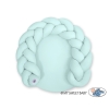 Gevlochten Donut & Bedbumper Speelmat 2 in 1 Mint