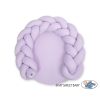 Gevlochten Donut & Bedbumper Speelmat 2 in 1 Purper