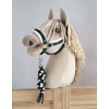 Gevlochten Touw voor Stokpaardje Hobby Horse Wit