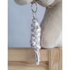Gevlochten Touw voor Stokpaardje Hobby Horse Wit Beige