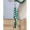Gevlochten Touw voor Stokpaardje Hobby Horse Wit Groen