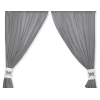 Gordijnen voor Babykamer -  Antraciet Little Prince Princess