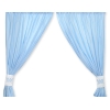 Gordijnen voor Babykamer -  Blauw Little Prince Princess