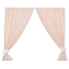 Gordijnen voor Babykamer - Harten Beige Polkaprikker