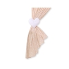 Gordijnen voor Babykamer - Harten Beige Polkaprikker