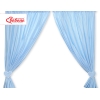 Gordijnen voor Babykamer - Harten Blauw