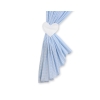 Gordijnen voor Babykamer - Harten Blauw Geruit