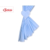 Gordijnen voor Babykamer - Harten Blauw Polkaprikker