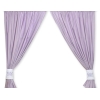 Gordijnen voor Babykamer -  Purper Little Prince Princess