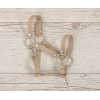 Halster voor Stokpaardje Hobby Horse Beige