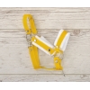 Halster voor Stokpaardje Hobby Horse Geel met witte Bont