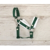 Halster voor Stokpaardje Hobby Horse Khaki met witte Bont