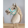 Stokpaardje Halster met witte bont