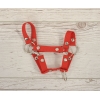 Halster voor Stokpaardje Hobby Horse Rood A4