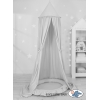 Hangende Klamboe met Nest voor Babykamer Grijs