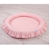 Hangende Klamboe met Nest voor Babykamer Stofroze