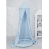 Hangende Luifel van Katoen voor Babykamer Blauw