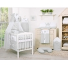 Hemeltje van Tule voor Babybed -  Grijs Sifonki Little Prince Princess