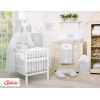 Hemeltje van Tule voor Babybed -  Grijs Sifonki Little Prince Princess