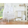 Hemeltje van Tule voor Babybed - Harten Wit