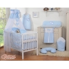 Hemeltje van Tule voor Kinderbed - Harten Blauw