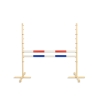 Hindernis voor Hobby Horse 120cm, 2x Stang 50mm Rood