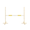 Hindernis voor Stokpaarden 160 cm x 120 cm Geel