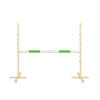 Hindernis voor Stokpaarden 160 cm x 120 cm Groen