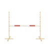 Hindernis voor Stokpaarden 160 cm x 120 cm Rood