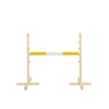Hindernis voor Stokpaarden 80 cm met Stang 50mm Geel