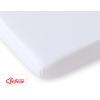 Hoeslaken Jersey voor Kinderbed 140x200 cm Wit
