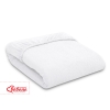 Hoeslaken van Frotte (Badstof) voor Babybed 120x60 cm Wit
