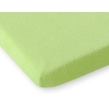 Hoeslaken van Frotte (Badstof) voor Kinderbed 140x70cm Groen