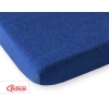 Hoeslaken van Frotte (Badstof) voor Kinderbed 80x200 cm Donkerblauw