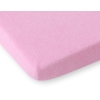 Hoeslaken van Frotte (Badstof) voor Kinderbed 80x200 cm Roze