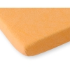 Hoeslaken van Frotte (Badstof) voor Ledikant 140x70 cm Oranje