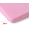 Hoeslaken van Jersey Juniorbed 140x200 cm Roze