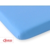 Hoeslaken van Jersey voor Babybed 120x60 cm Blauw