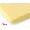 Hoeslaken van Jersey voor Ledikant 120x60 cm Geel