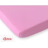 Hoeslaken van Jersey voor Ledikant 120x60 cm Roze
