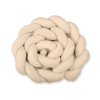 Hoofdbeschermer Gevlochten 360cm Ledikant Beige