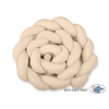 Hoofdbeschermer Gevlochten 360cm Ledikant Beige