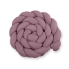 Hoofdbeschermer Gevlochten 360cm Ledikant Pastelviolet
