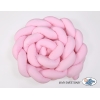 Hoofdbeschermer Gevlochten 360cm Ledikant Roze Voor Meisjes