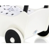 Houten Poppenwagen met Dekentje Wit Zwart