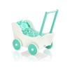 Houten Poppenwagen Mint Wit